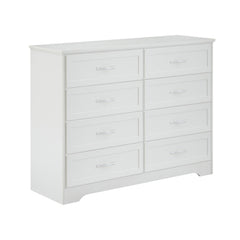 Bellemave® Modern Bedroom  Dresser of Drawers with 8 Drawers, Clothes Organizer and Metal Pulls