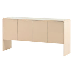 Bellemave® Minimalist Style 60"L Large Storage Space Sideboard with 4 Doors and Rebound Device