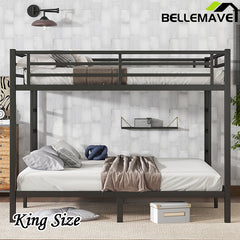 Bellemave® Large Size Metal Bunk Bed