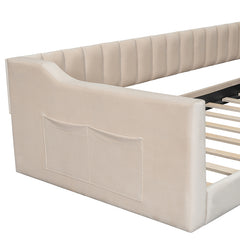 Bellemave® Upholstery Daybed and Side Storage Pocket