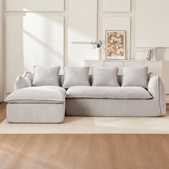 Bellemave® L-Shape Oversized Comfy Sofa with Chaise