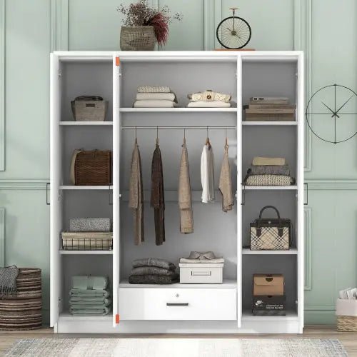 Bellemave® 4-Door Wardrobe with 1 Drawer Bellemave®