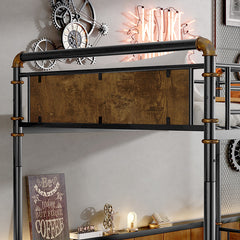 Bellemave® Twin XL Size Metal Bunk Bed, Industrial Detachable Bunk Beds with Safety Guard Rails