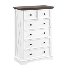 Bellemave® Modern Tall Chest of Drawers Closet Organizers & Storage Clothes with 6 drawers