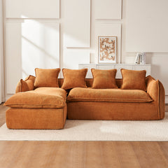 Bellemave® L-Shape Oversized Comfy Sofa with Chaise