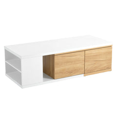 Bellemave® 47.2" Extendable Coffee Table with 2 Storage Drawers