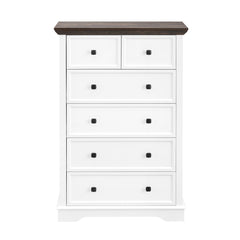 Bellemave® Modern Tall Chest of Drawers Closet Organizers & Storage Clothes with 6 drawers