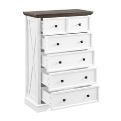 Bellemave® Modern Tall Chest of Drawers Closet Organizers & Storage Clothes with 6 drawers