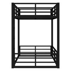 Bellemave® Heavy-Duty Metal Floor Bunk Bed - Bellemave