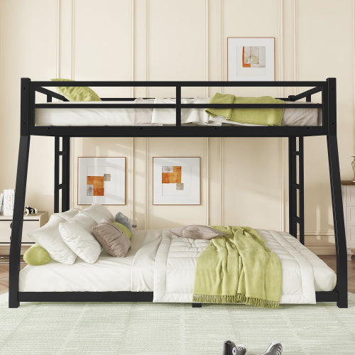 Bellemave® Full XL over Queen Metal Bunk Bed