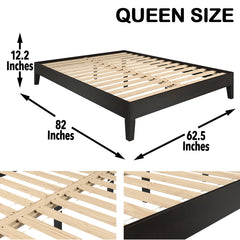 Bellemave® Queen Size Contemporary Platform Bed