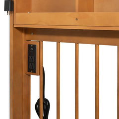Bellemave® Full Size House Bed with 2 Large Drawers, Side Bookshelf with LED Strip, Cozy Reading Nook & Playhouse for Boys & Girls Bellemave®