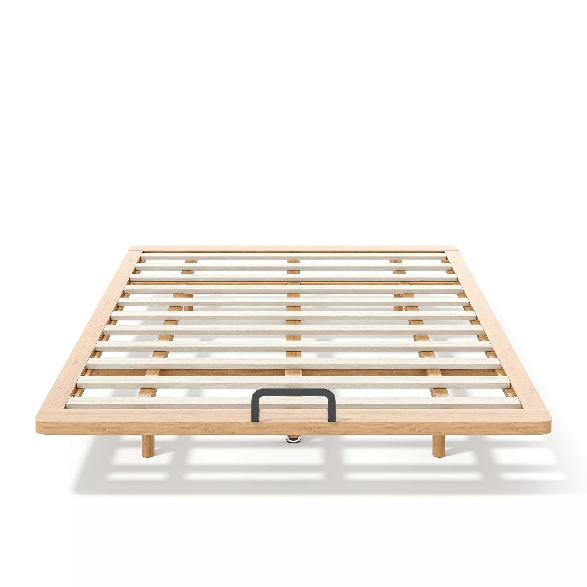 Bellemave® Platform Bed Frame, Solid Bamboo Floating Bed with Wood Slats Support for Bedroom, Guest Rooms, Apartments Bellemave®