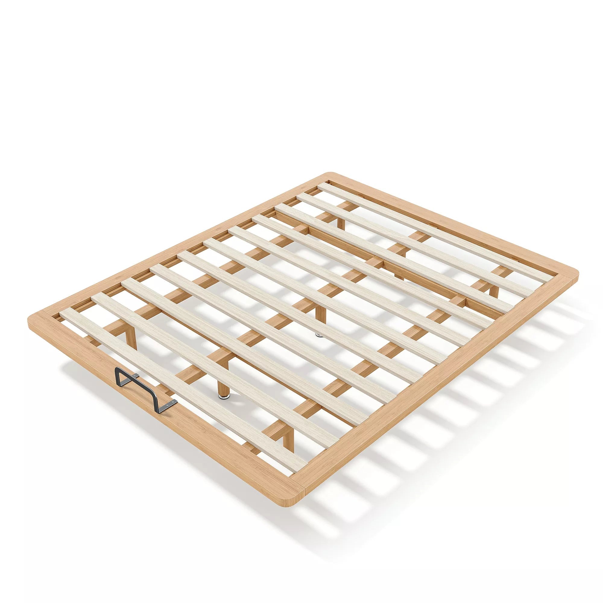 Bellemave® Platform Bed Frame, Solid Bamboo Floating Bed with Wood Slats Support for Bedroom, Guest Rooms, Apartments Bellemave®