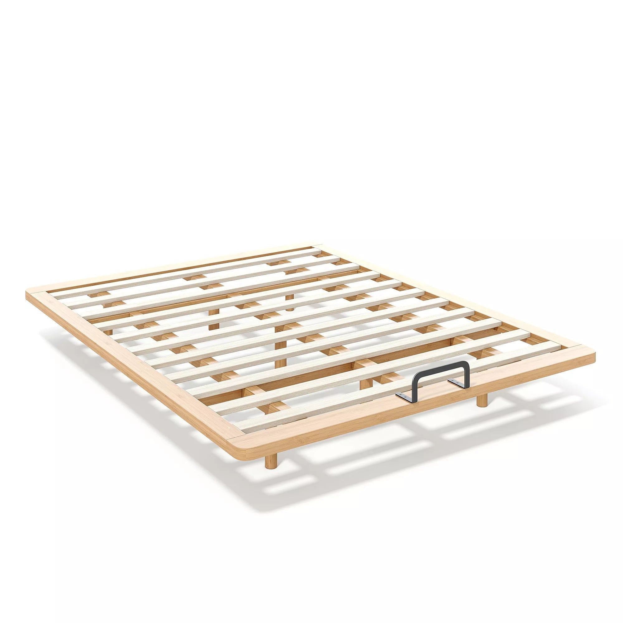 Bellemave® Platform Bed Frame, Solid Bamboo Floating Bed with Wood Slats Support for Bedroom, Guest Rooms, Apartments Bellemave®