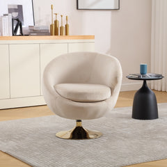 Bellemave® 360 Degree Swivel Cuddle Barrel Accent Chairs with Wide Upholstered