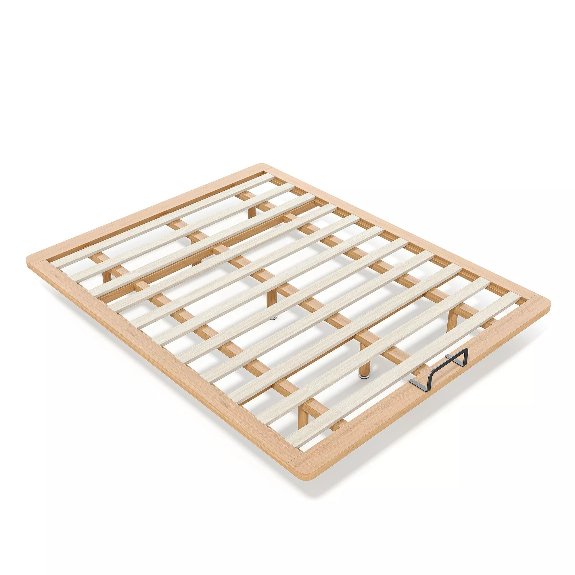Bellemave® Platform Bed Frame, Solid Bamboo Floating Bed with Wood Slats Support for Bedroom, Guest Rooms, Apartments Bellemave®