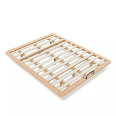 Bellemave® Platform Bed Frame, Solid Bamboo Floating Bed with Wood Slats Support for Bedroom, Guest Rooms, Apartments Bellemave®