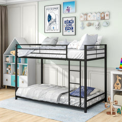 Bellemave® Metal Bunk Bed with Safety Guard Rails