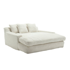 Bellemave® Chenille 2-Seater Lazy Sofa With 5 back Pillows