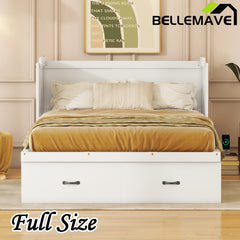 Bellemave® Murphy Bed with USB Port and a Large Drawer