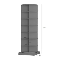 Bellemave® 360 Rotating Shoe Cabinet with 7 Layers Can Accommodate Up to 28 Paris Shoes