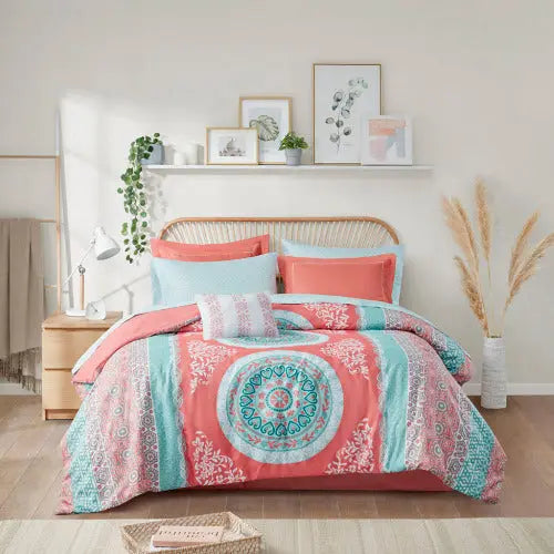 Bellemave Boho Comforter Set with Bed Sheets Bellemave