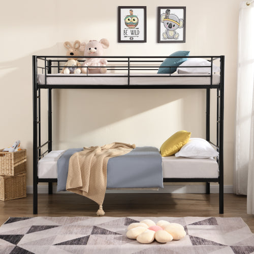 Bellemave® Twin Size Metal Bunk Bed