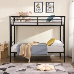 Bellemave® Twin Size Metal Bunk Bed