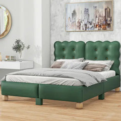 Bellemave® Full Size Upholstered Platform Bed with Support Legs Bellemave®