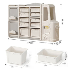 Bellemave® Children's Toy Storage Cabinets