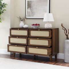 Bellemave® Bedroom Dresser with Six-Drawer