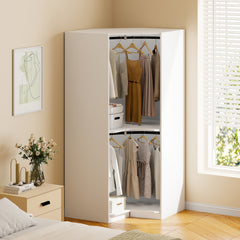 Bellemave® Polygon Corner Wardrobe