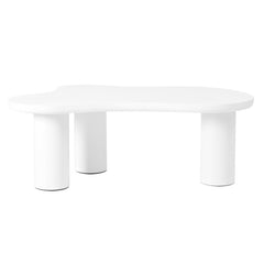 Bellemave® Easy Assembly Cloud Coffee Table with 3 Sturdy Legs