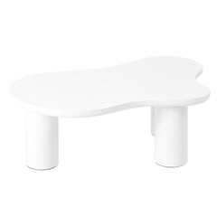 Bellemave® Easy Assembly Cloud Coffee Table with 3 Sturdy Legs