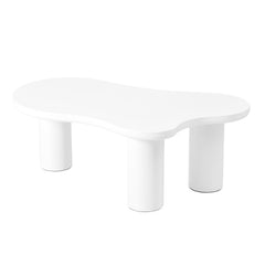 Bellemave® Easy Assembly Cloud Coffee Table with 3 Sturdy Legs