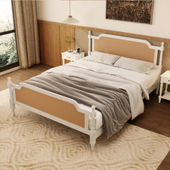 Bellemave® Traditional Style Rattan Platform Bed