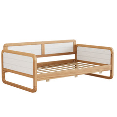 Bellemave® Twin Size Solid Wood Daybed with Trundle Bed