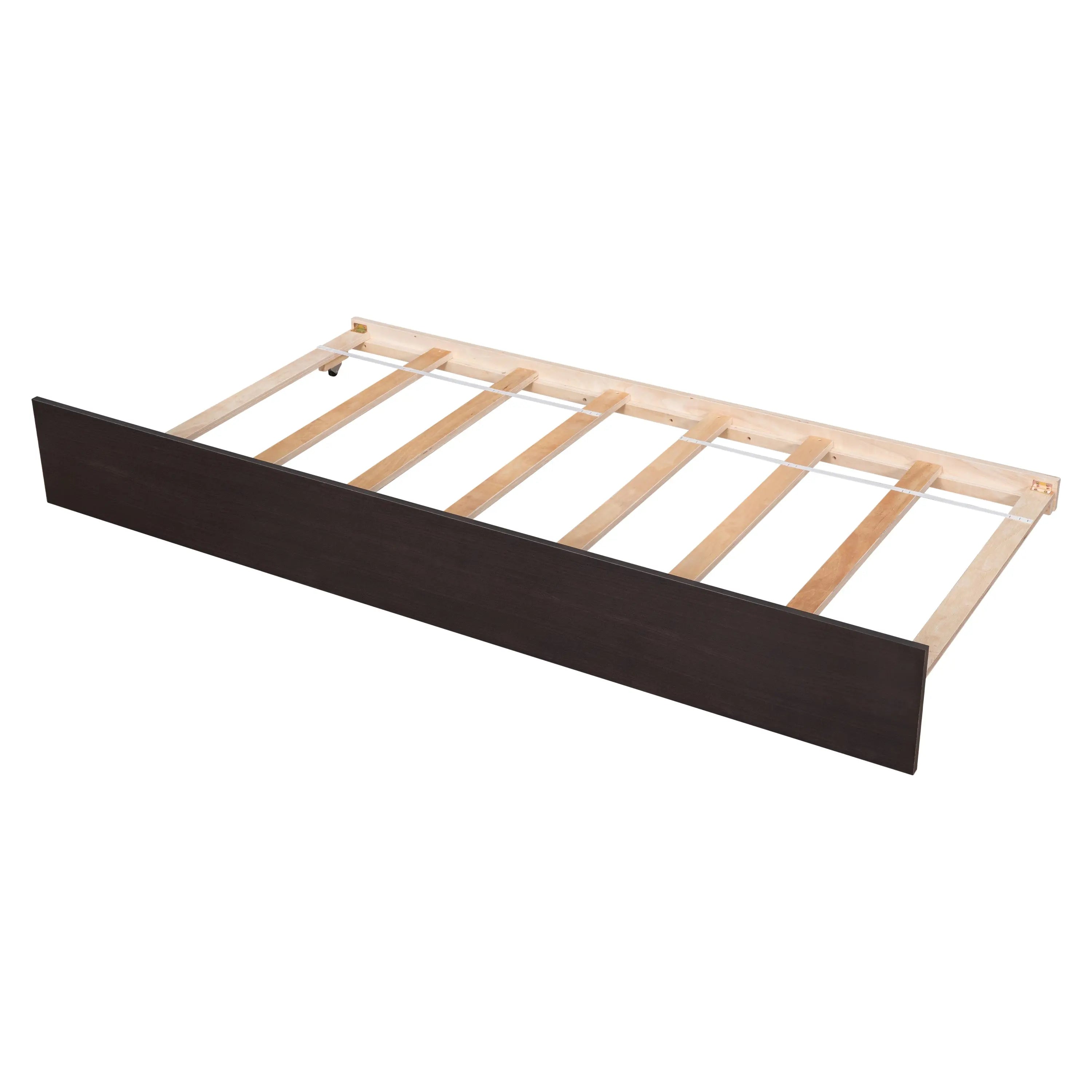 Bellemave® Twin Size Platform Bed with Trundle, Headboard and Footboard Bellemave®