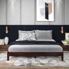 Bellemave® Queen Size Contemporary Platform Bed