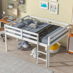 Bellemave® Full Size Low Loft Bed