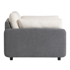 Bellemave® Oversized Chenille Single Sofa Chair with Pillows