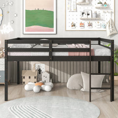 Bellemave® Full Size Low Loft Bed