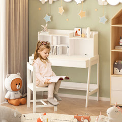 Bellemave® Bedroom Boy and Girl Family Desk and Chair Set