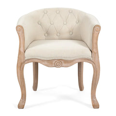 Bellemave® Vintage Tufted Upholstered Chair Bellemave®