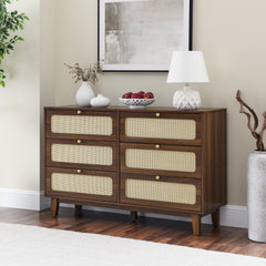 Bellemave® Bedroom Dresser with Six-Drawer