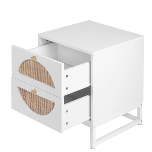Bellemave Modern Nightstand with 2 Drawers