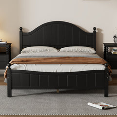 Bellemave® Traditional Concise Style Solid Wood Platform Bed Bellemave®