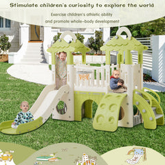 Bellemave® 8 in 1 Toddler Climber and Slide Set,Kids Playground for Toddlers Age 1+