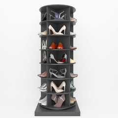 Bellemave® 360 Rotating Shoe Cabinet with 7 Layers Can Accommodate Up to 28 Paris Shoes